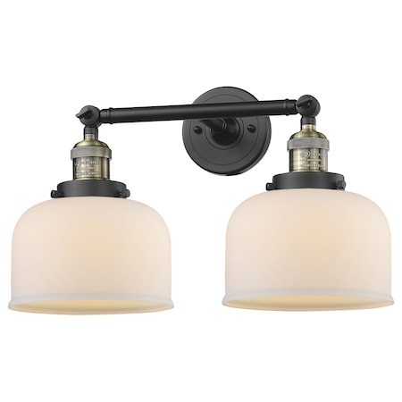 2 Light Vintage Dimmable Led Bathroom Fixture